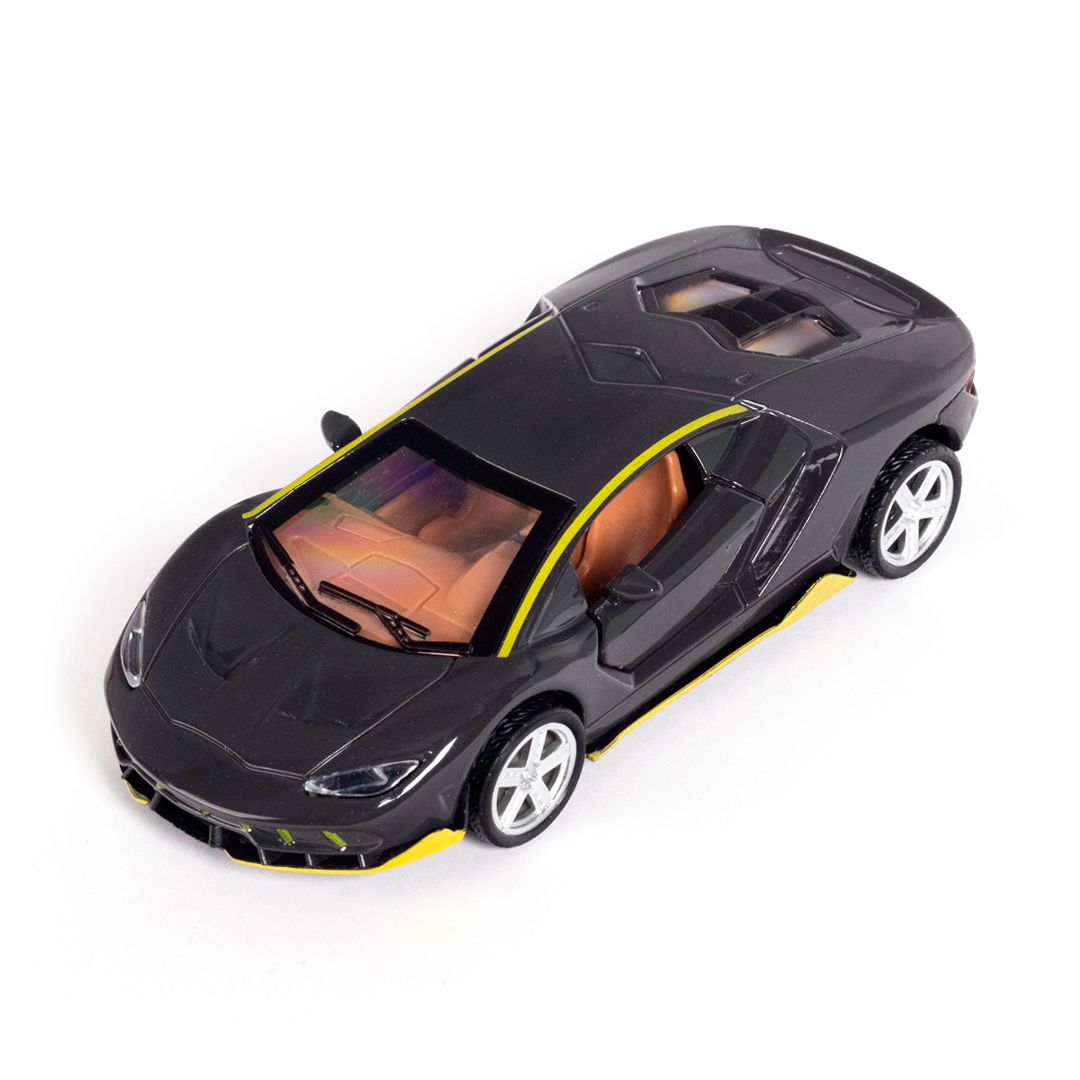 Металлическая машинка X-Game 43740B, 1:32, 12,5 см, черная / Подарки и сувениры