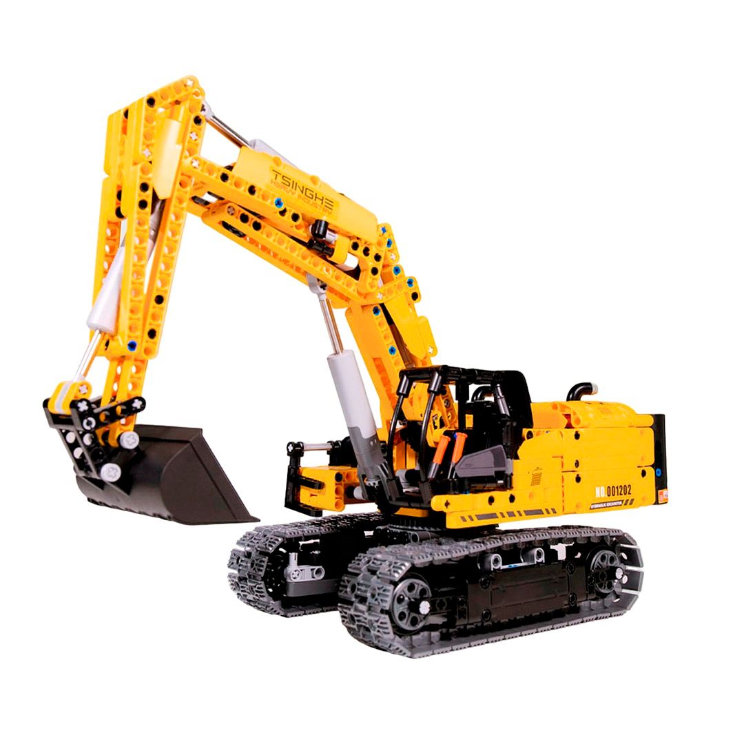 Игровой конструктор ONEBOT, "Engineering Excavator", 1200 деталей
