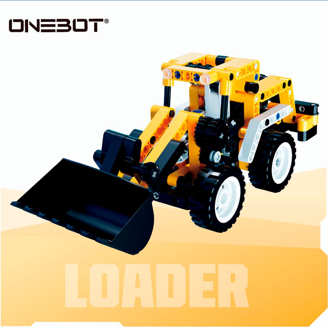 Игровой конструктор ONEBOT, "Mini Engineering Forklift", 261 деталь / Конструкторы