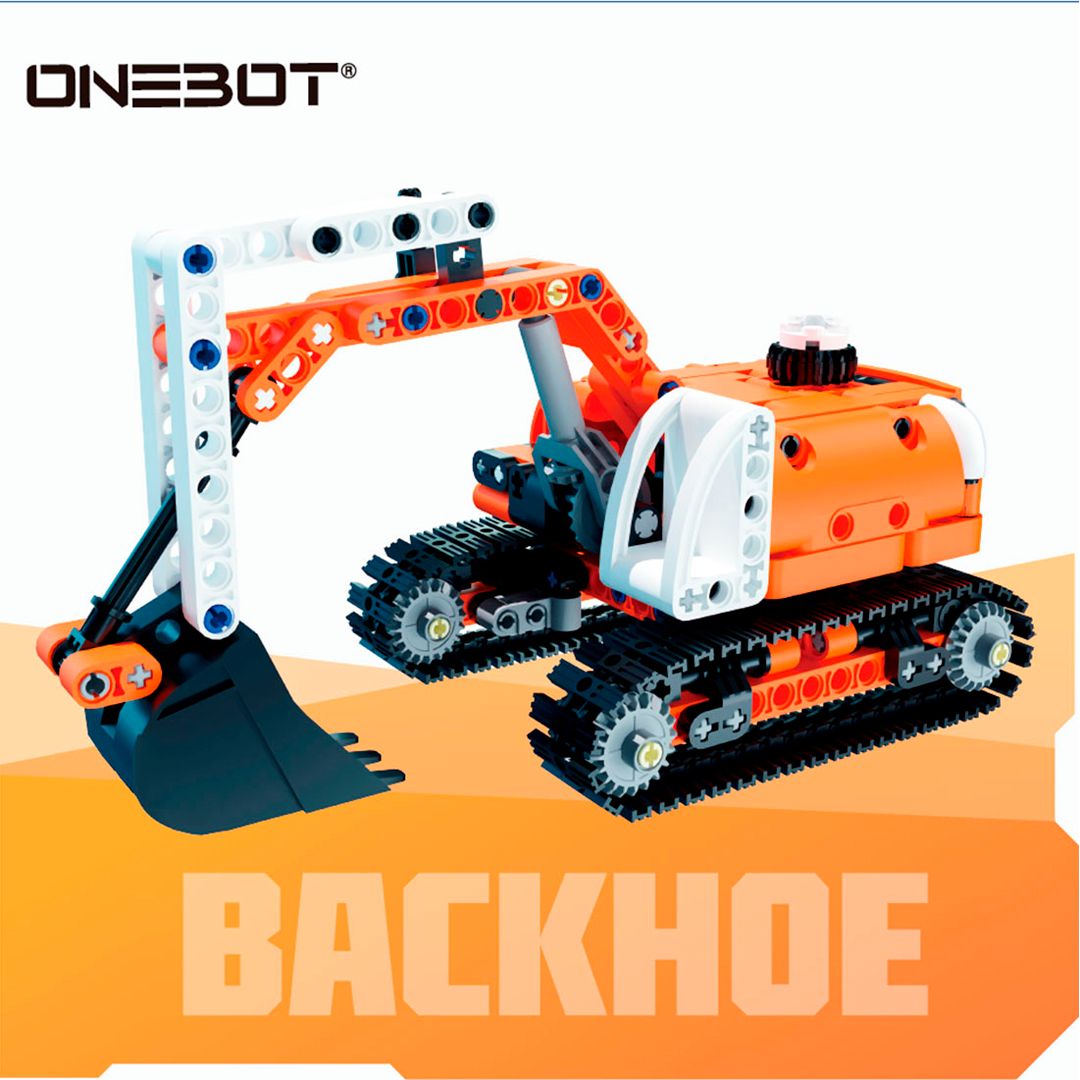 Игровой конструктор ONEBOT, "Mini Engineering Excavator", 294 детали