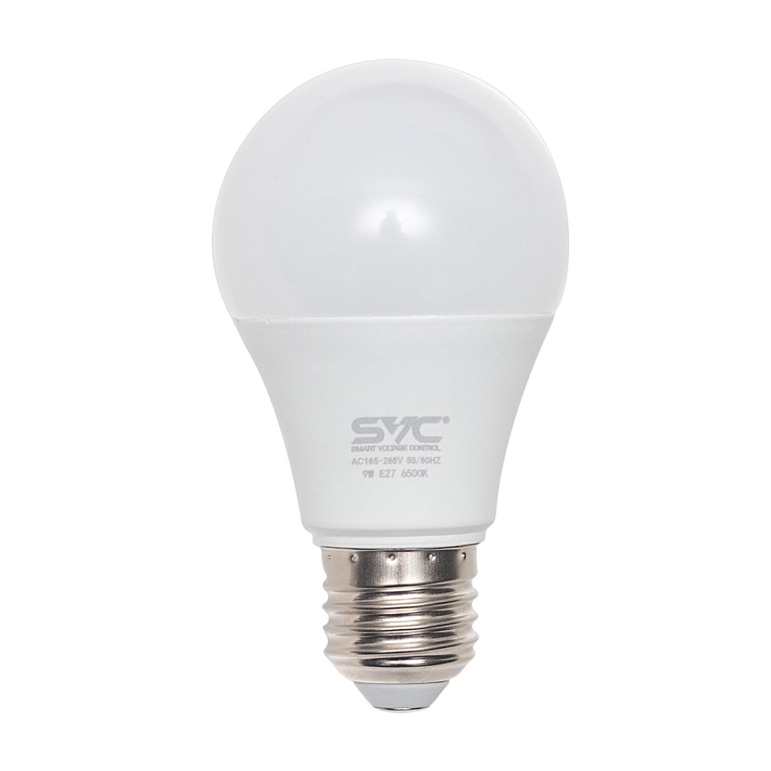 Жарықдиодты шам SVC G45-9W-E27-6500K, 9 Вт, 6500К, суық ақ жарықты, E27, шар пішінді