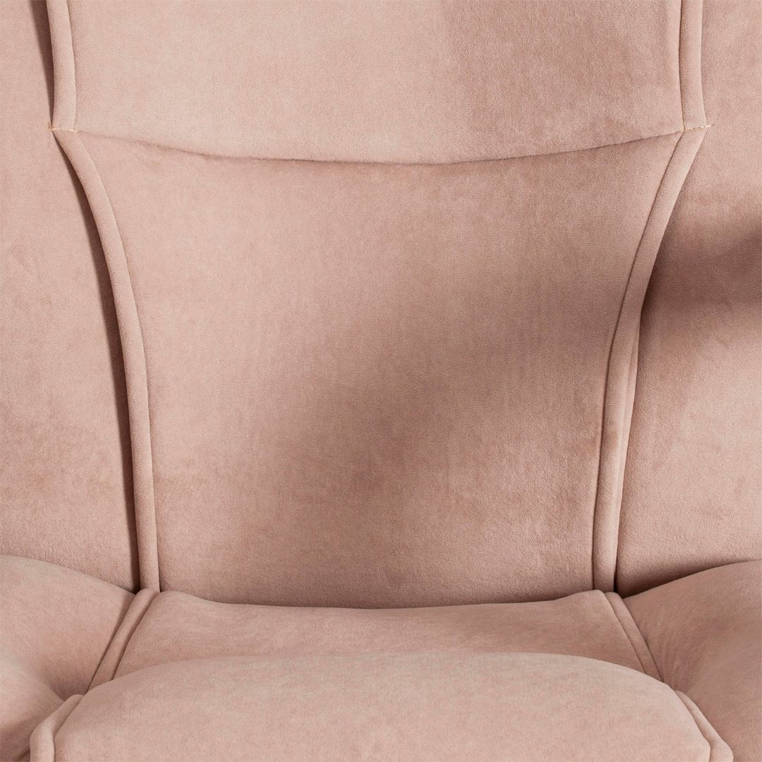 Басқарушы креслосы Bergamo, флок, хром, түсі ассорти / Басқарушыларға арналған креслолар №7