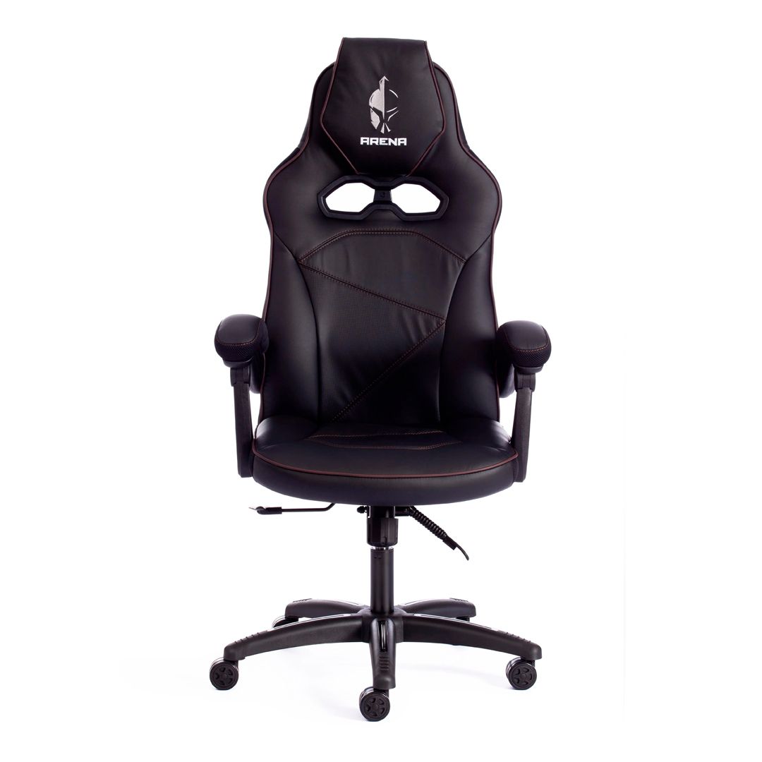 Игровое компьютерное кресло Arena, искусственная кожа, черное / Игровые кресла №7