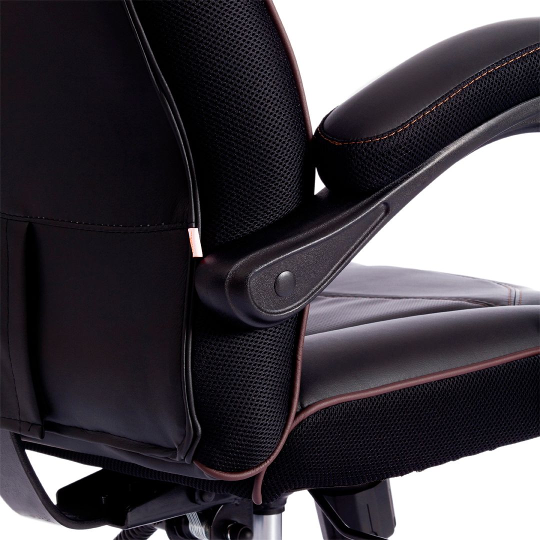 Игровое компьютерное кресло Arena, искусственная кожа, черное / Игровые кресла №8