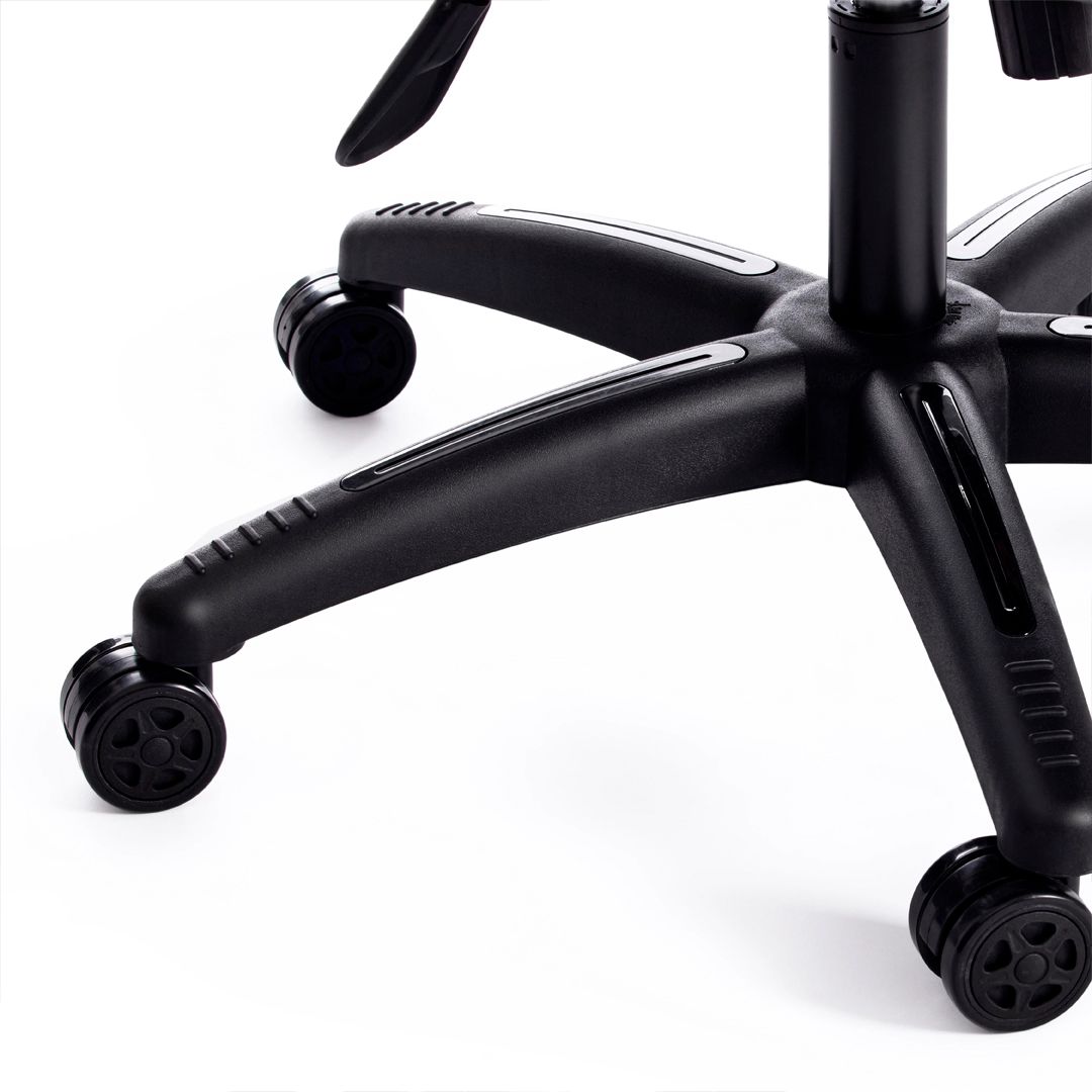 Игровое компьютерное кресло Arena, искусственная кожа, черное / Игровые кресла №9