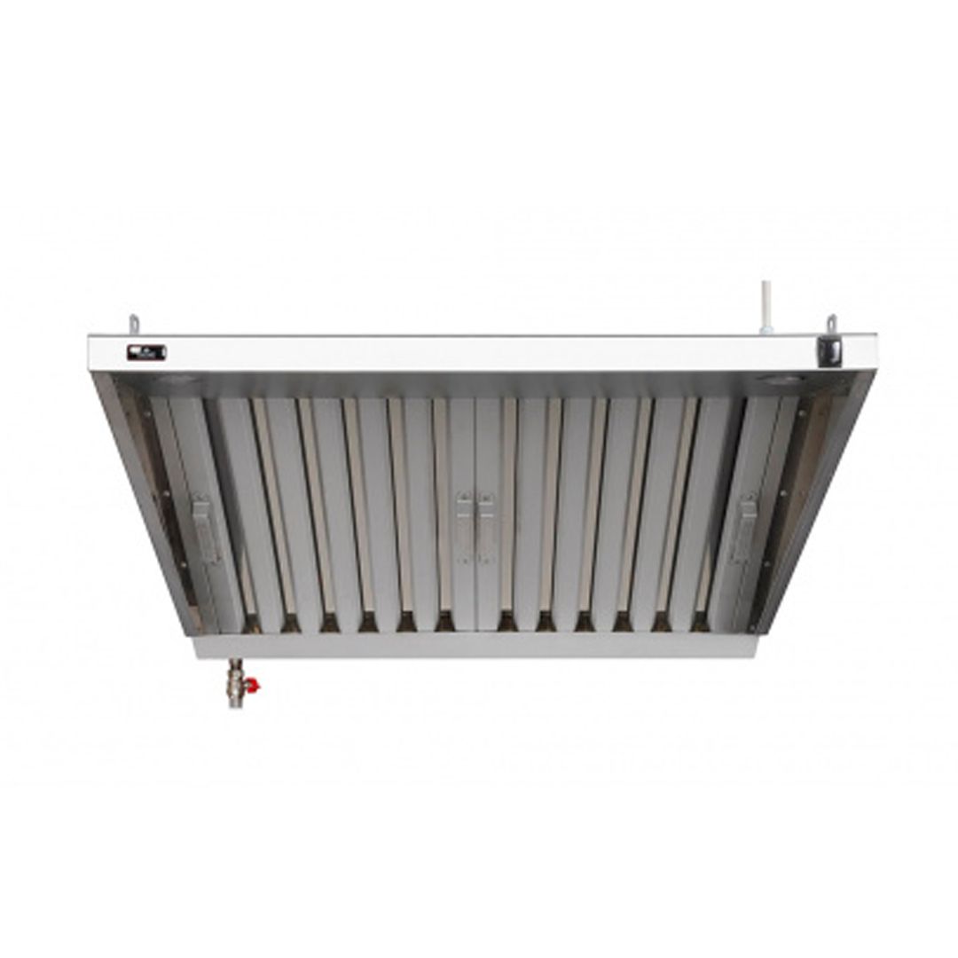 Зонт вытяжной пристенный, с маслофильтром, 1200*1000*450 мм / Мебель для кухни