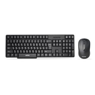 Сымсыз жинақ Smartbuy SBC-236374AG-K, пернетақта және оптикалық тінтуір, ENG/RUS, USB, қара / Пернетақта+тінтуір жинақтары