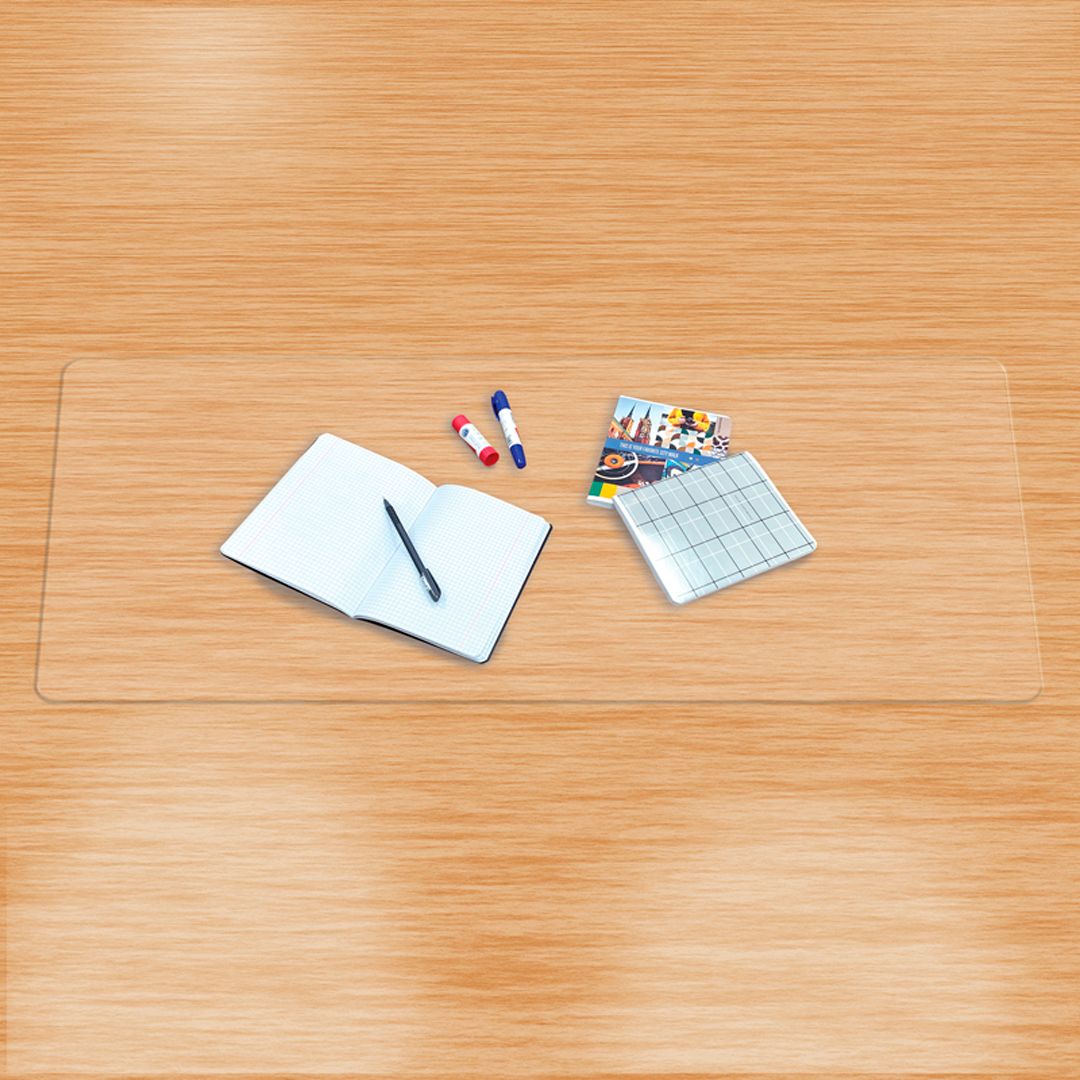 Үстел төсеніші OfficeSpace, 50*120 см, аса берік, мөлдір / Үстел кілемшелері №4