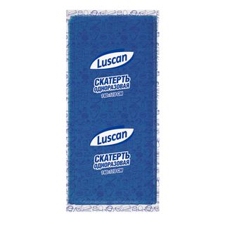 Бір реттік дастархан Luscan, спанбонд, 110*140 см, көк / Бір реттік ыдыстар