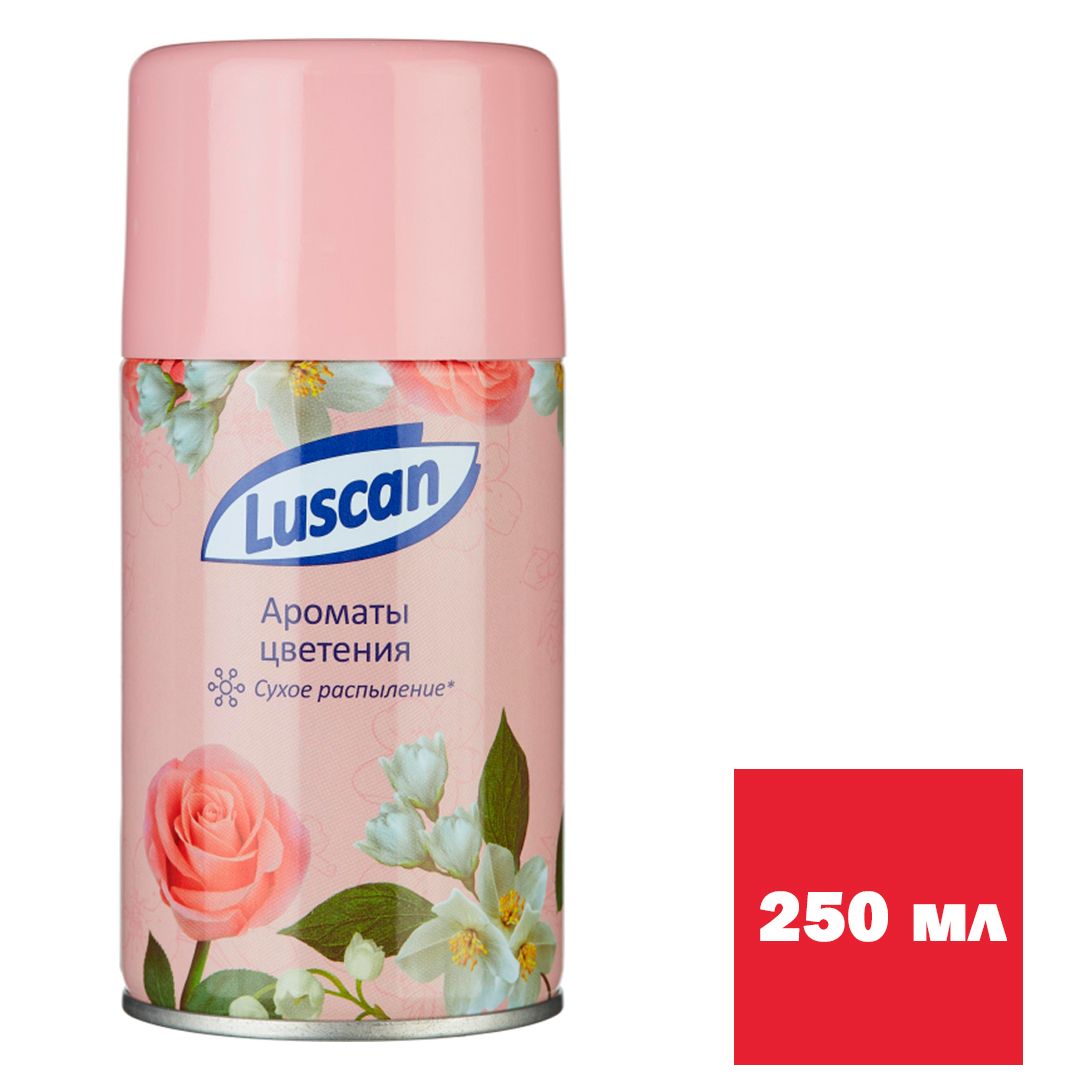 Сменные баллоны Luscan "Ароматы цветения", 250 мл / Баллончики для диспенсеров