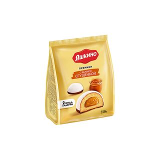 Пряники Яшкино "С вареной сгущенкой", 350 гр / Печенье, вафли, крекеры