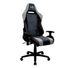 Игровое компьютерное кресло Aerocool Baron Steel Blue, искусственная кожа, черно-синий