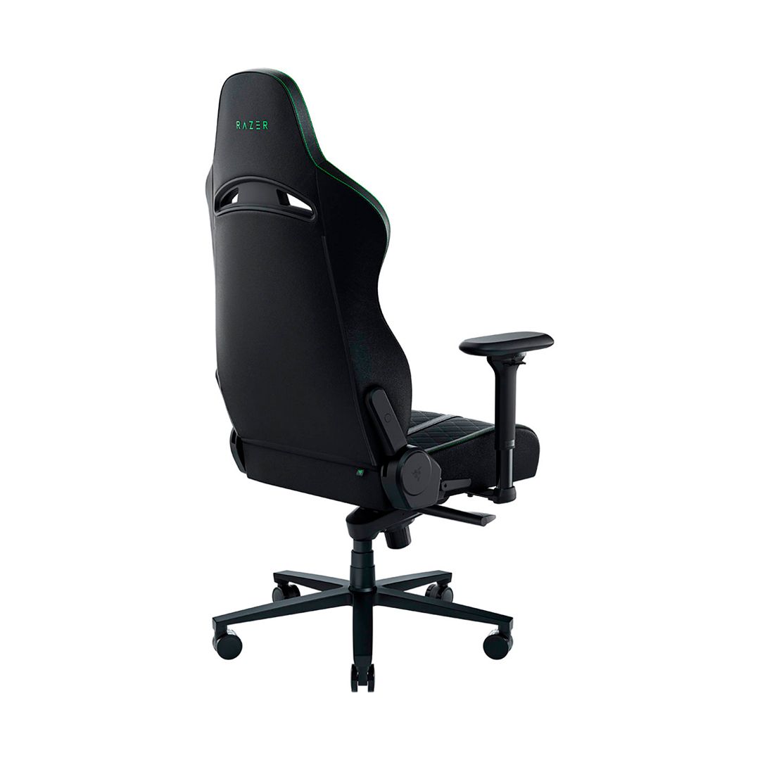Игровое компьютерное кресло Razer Enki, искусственная кожа, черно-зеленый / Игровые кресла №2