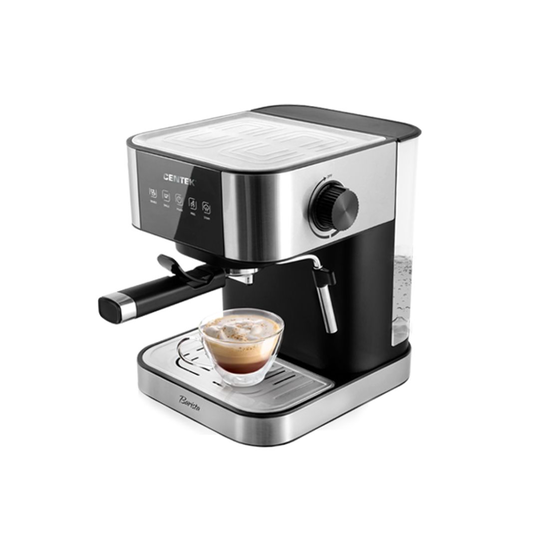 Кофеварка рожковая Centek CT-1164, 1,5 л, черная / Кофеварки	