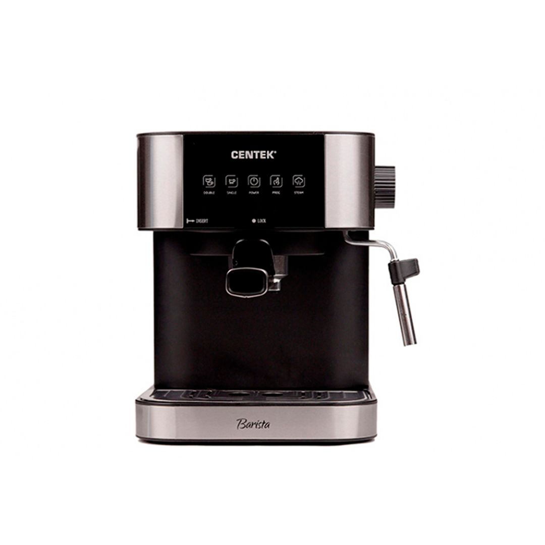 Кофеварка рожковая Centek CT-1164, 1,5 л, черная / Кофеварки	 №3