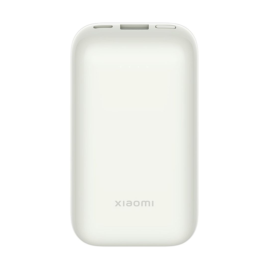 Портативное зарядное устройство Xiaomi, 10000 mAh, напряжение 33 Вт, белое