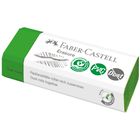 Ластик Faber-Castell "Erasure", прямоугольный, картонный футляр, 63*22*13 мм, светло-зеленый