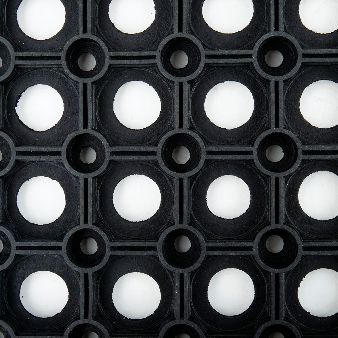 Коврик входной Laima, резиновый, размер 800*1200*16 мм, черный