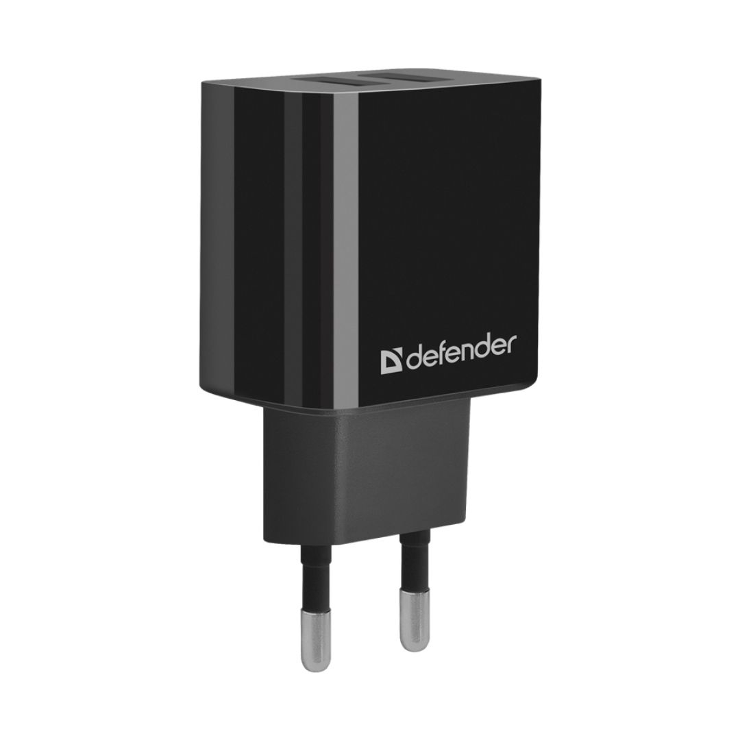 Универсальное USB зарядное устройство Defender UPC-21, 2,1 A, 2 USB порта / Зарядные устройства, кабели