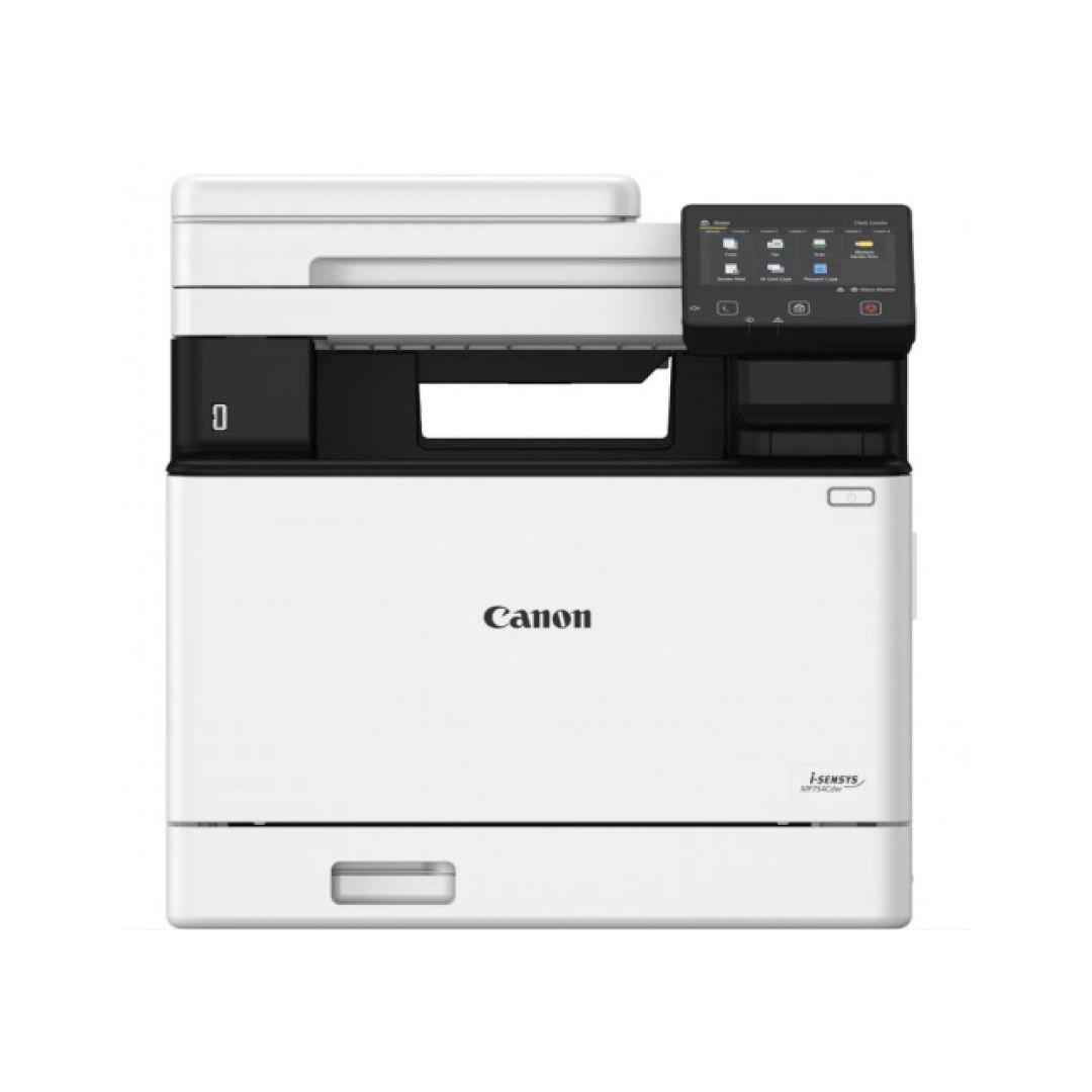 МФУ лазерное Canon i-SENSYS MF754Cdw, А4, 33 стр./мин, Wi-Fi, картридж в комплекте / Лазерные цветные