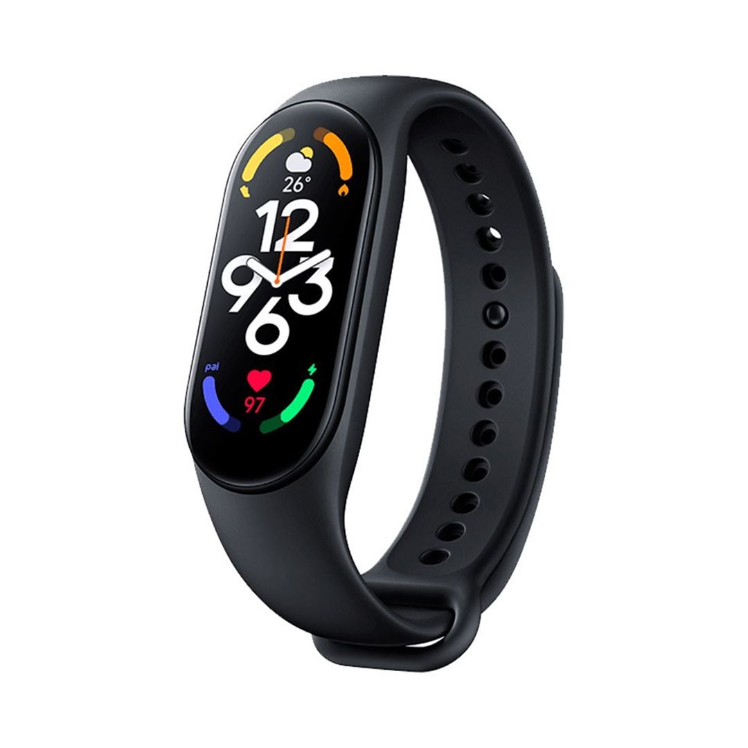 Фитнес браслет Xiaomi Mi Smart Band 7, черный / Фитнес-браслеты, смарт часы