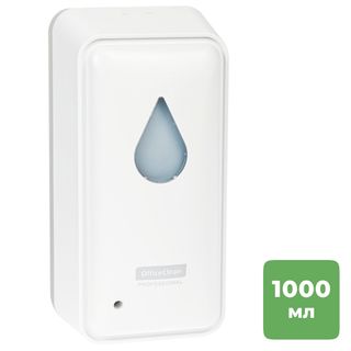 Диспенсер для жидкого мыла OfficeClean Professional, пластик, сенсорный, пенный, 1000 мл, белый / Диспенсеры для жидкого мыла
