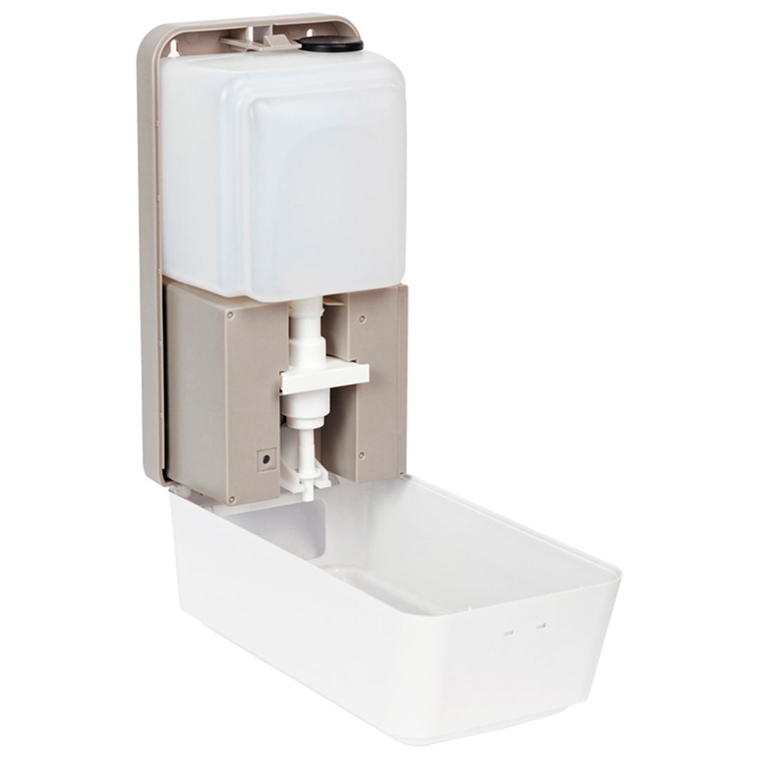 Диспенсер для жидкого мыла OfficeClean Professional, пластик, сенсорный, 1000 мл, белый / Диспенсеры для жидкого мыла №6