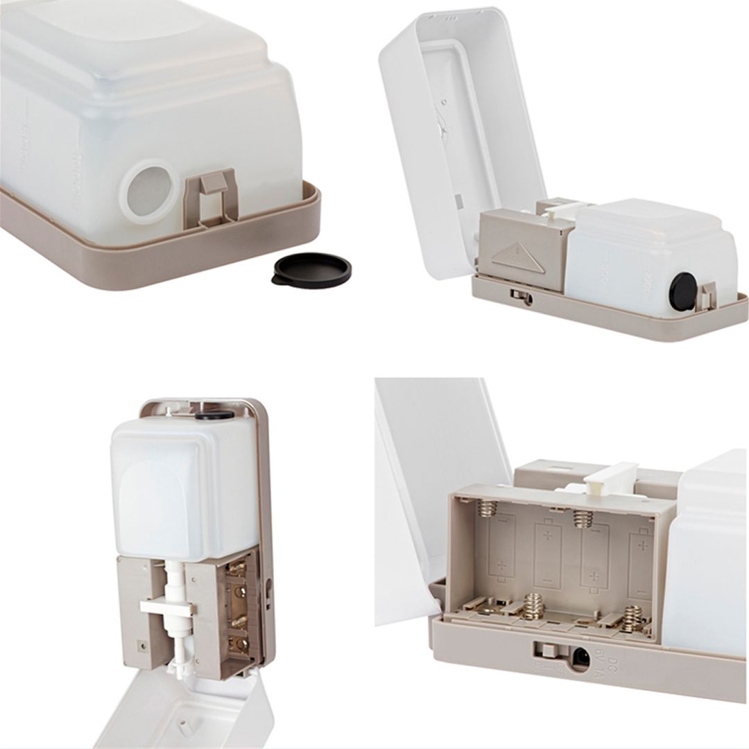 Диспенсер для жидкого мыла OfficeClean Professional, пластик, сенсорный, 1000 мл, белый / Диспенсеры для жидкого мыла №7