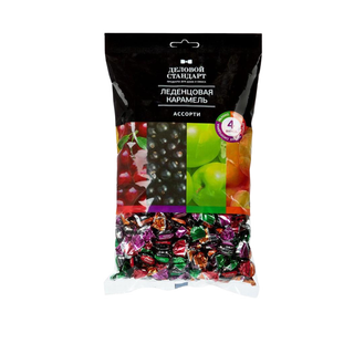 Карамель Деловой Стандарт, ассорти фруктовых вкусов, 500 гр / Карамель и мармелад oe.kz Карамель Деловой Стандарт, ассорти фруктовых вкусов, 500 гр / Карамель и мармелад