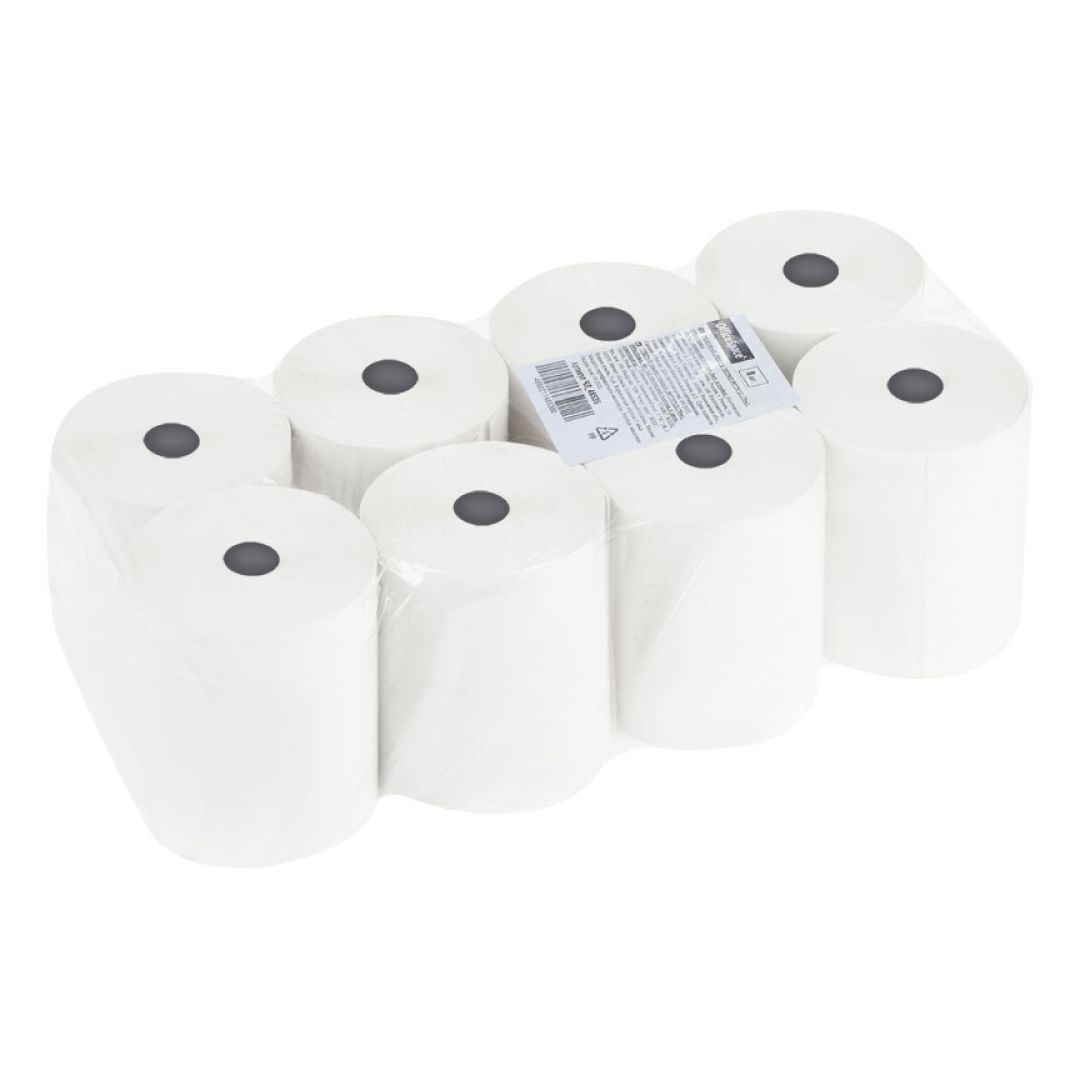 Чековая лента для кассового аппарата OfficeSpace, 80 мм*70 м*12 мм, 8 шт/упак / Лента для кассового аппарата №2 oe.kz Чековая лента для кассового аппарата OfficeSpace, 80 мм*70 м*12 мм, 8 шт/упак / Лента для кассового аппарата №2