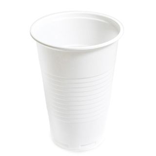 Стаканы пластмассовые одноразовые, 200 мл, 50 шт/упак, белые, цена за упаковку / Посуда одноразовая