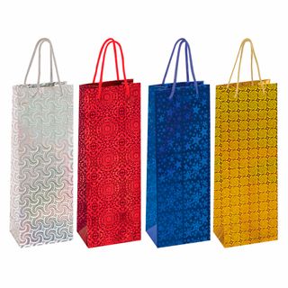 Сыйлық пакет Золотая сказка, өлшемі 13*8,5*36 см, голографиялық, ассорти / Сыйлықтар қаптамалары oe.kz Сыйлық пакет Золотая сказка, өлшемі 13*8,5*36 см, голографиялық, ассорти / Сыйлықтар қаптамалары