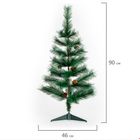 Елка искусственная Золотая сказка "Velvet Pinewood", 90 см, зеленая