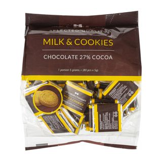 Шоколад молочный Деловой стандарт "Milk&Coockies", 400 гр / Шоколад