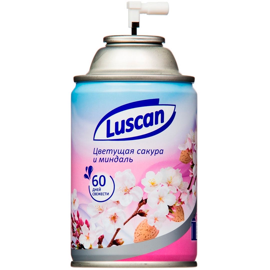 Сменные баллоны Luscan "Цветущая сакура и миндаль", 250 мл / Баллончики для диспенсеров №2