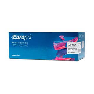 Europrint CF283A үйлесімді картриджі, LaserJet Pro M125, M126, M127, M128, M201, M225 үшін, қара / Қара түсті картридждер