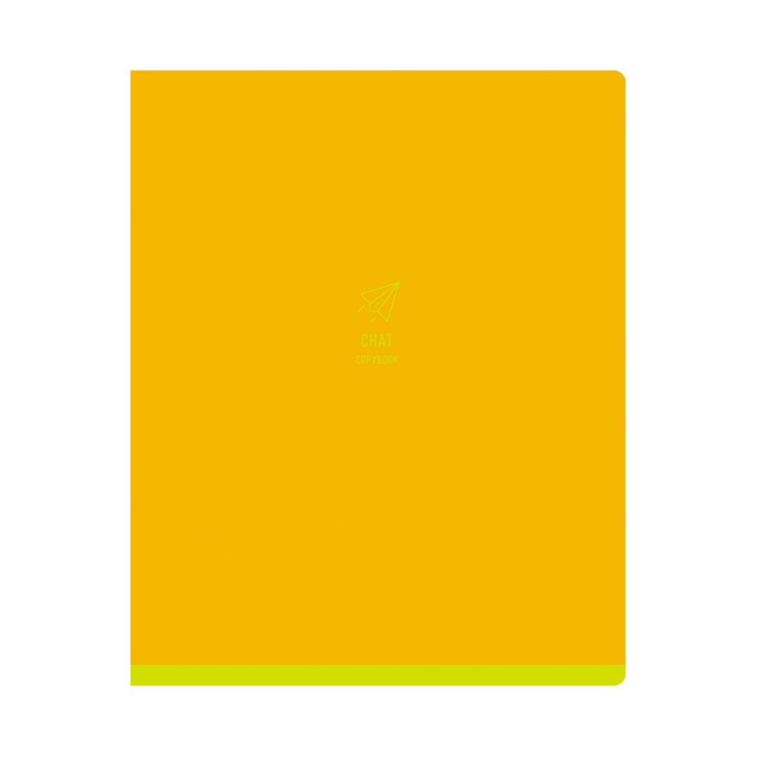 Тетрадь BG "Monocolor. Chat", A5, 48 листов, в клетку, на скрепке / Тетради №5