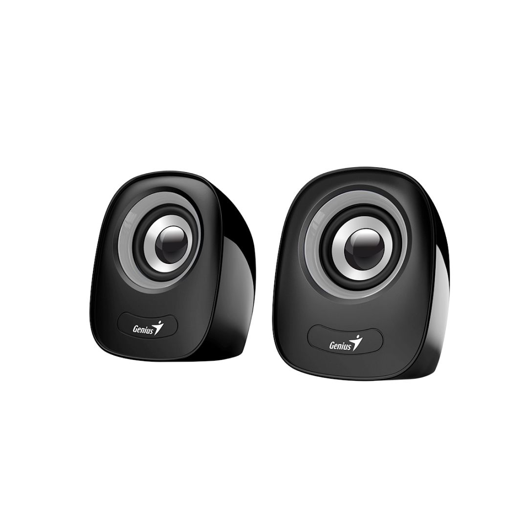 Колонки Genius SP-Q160, 6 Вт, MiniJack 3.5, USB, серые / Компьютерные колонки
