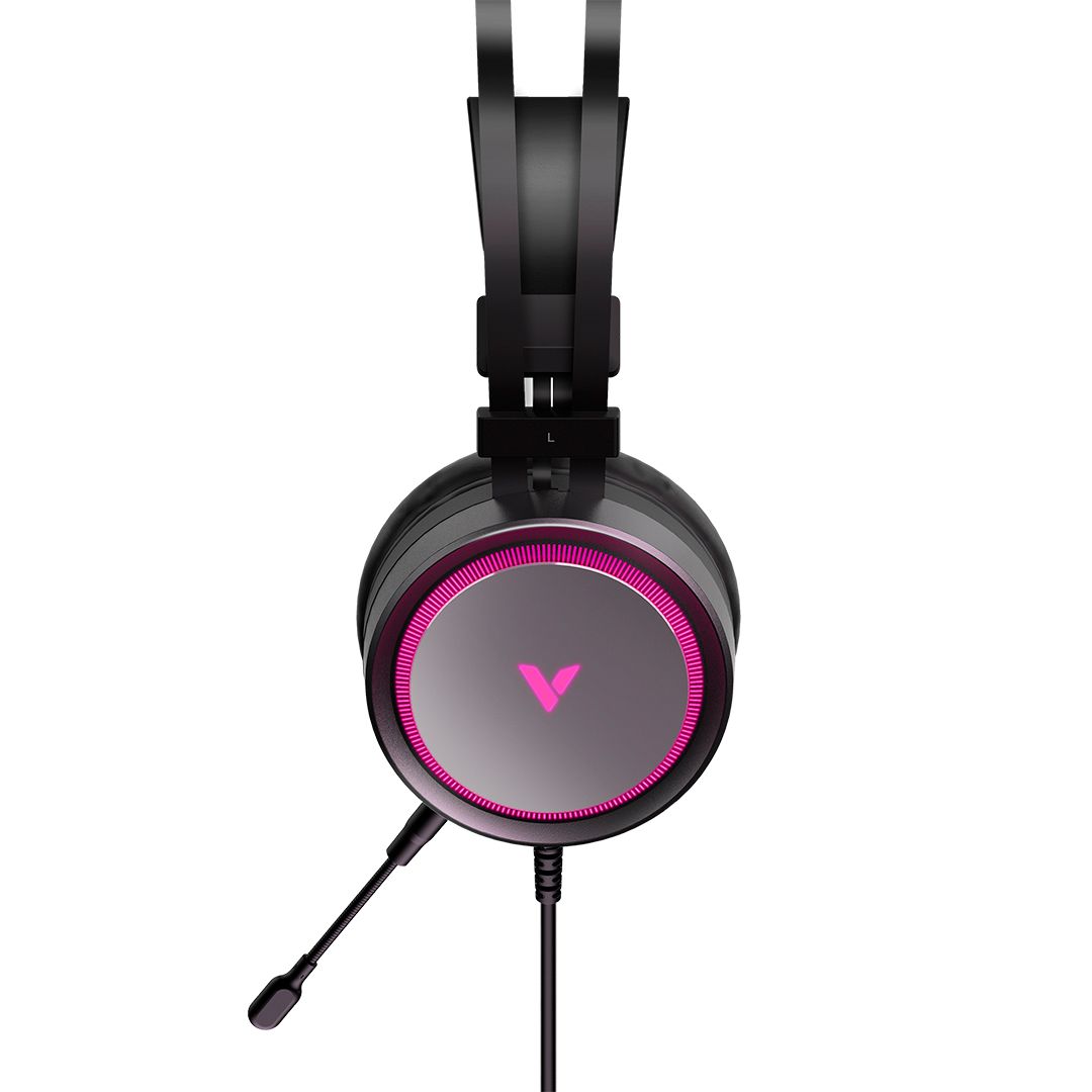 Гарнитура Rapoo VH530, диапазон частот 20-20000 Гц, черная / Все для геймера №3