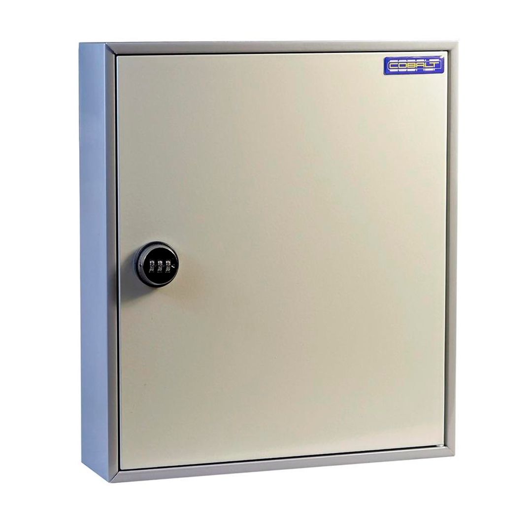 Ключница Cobalt MK-48 на 48 ключей, 360*325*85 мм, с брелоками, серая / Шкафчики для ключей, брелоки №2