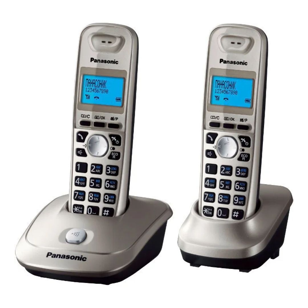 Dect телефон Panasonic KX-TG2512RUN, серый