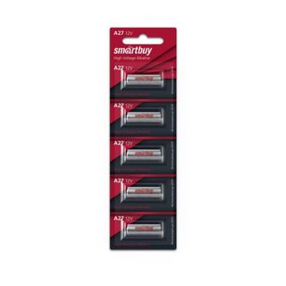 Батареялар Smartbuy A27 MN27, 12V, алкалинді, 5 дана, баға бір қаптамасы үшін / Батареялар