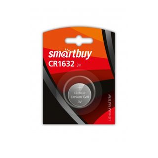 Батарея Smartbuy дискілі CR1632, 3V, литий, баға бір дана үшін / Батареялар