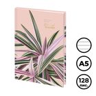 Ежедневник недатированный Staff "Tropical", А5, 128 л, 7БЦ, тиснение фольгой