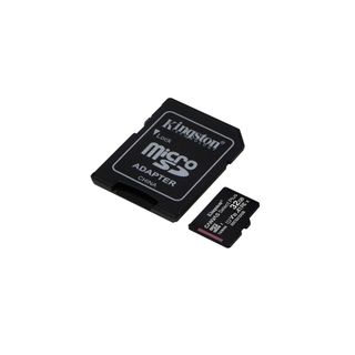 Жад картасы 32 Gb, Kingston, micro SDHC, 10 класс жылдамдығы, адаптермен / Жад карталары