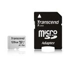 Карта памяти 128 Gb, Transcend, micro SDXC, 10 U1 класс скорости, с адаптером