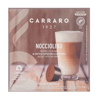Кофе в капсулах Carraro "Nocciolino", для кофемашин Dolce Gusto, 16 капсул / Кофе и чай в капсулах