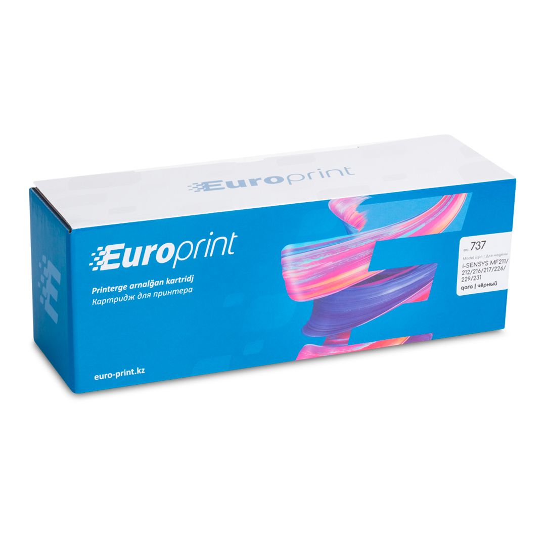 Europrint №737 үйлесімді картриджі,  i-SENSYS MF211/212/216/217/226/229 үшін, қара / Қара түсті картридждер №2