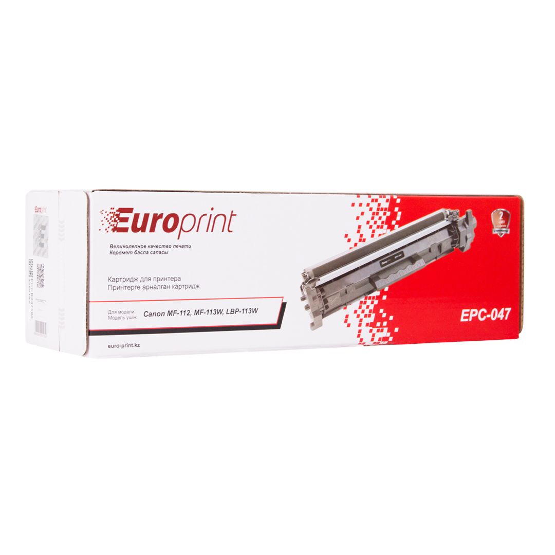 Europrint 047 үйлесімді картриджі MF-112/MF-113W/LBP-113W үшін, қара / Қара түсті картридждер №2 oe.kz Europrint 047 үйлесімді картриджі MF-112/MF-113W/LBP-113W үшін, қара / Қара түсті картридждер №2