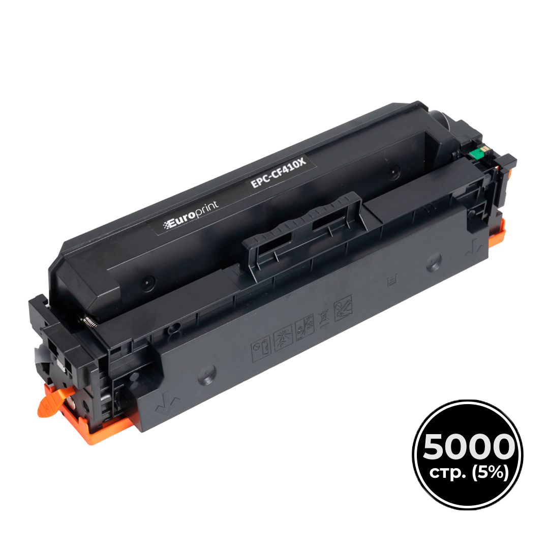 Europrint CF410X үйлесімді картриджі HP LaserJet Pro M477/M452 үшін, қара / Қара түсті картридждер oe.kz Europrint CF410X үйлесімді картриджі HP LaserJet Pro M477/M452 үшін, қара / Қара түсті картридждер